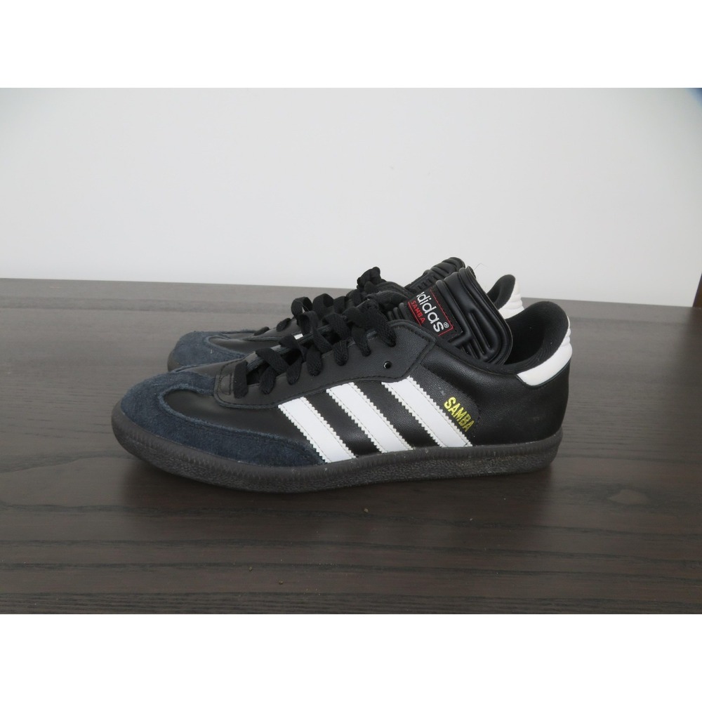 Adidas Samba Shoes Womens Size 7.5 Black White Indoor Soccer Sneakers 034563